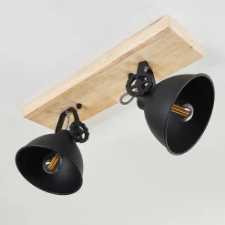 Plafonnier Svanfolk Bois Clair, 2 Lumieres