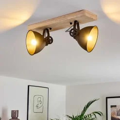 Plafonnier Svanfolk Bois Clair, 2 Lumieres