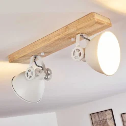 Plafonnier Svanfolk Brun, Blanc, 2 Lumieres