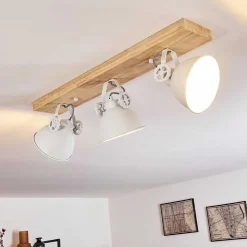 Plafonnier Svanfolk Brun, Blanc, 3 Lumieres