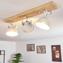 Plafonnier Svanfolk Brun, Blanc, 3 Lumieres