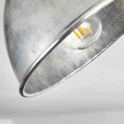 Plafonnier Svanfolk Brun, Noir, Zingue, 3 Lumieres