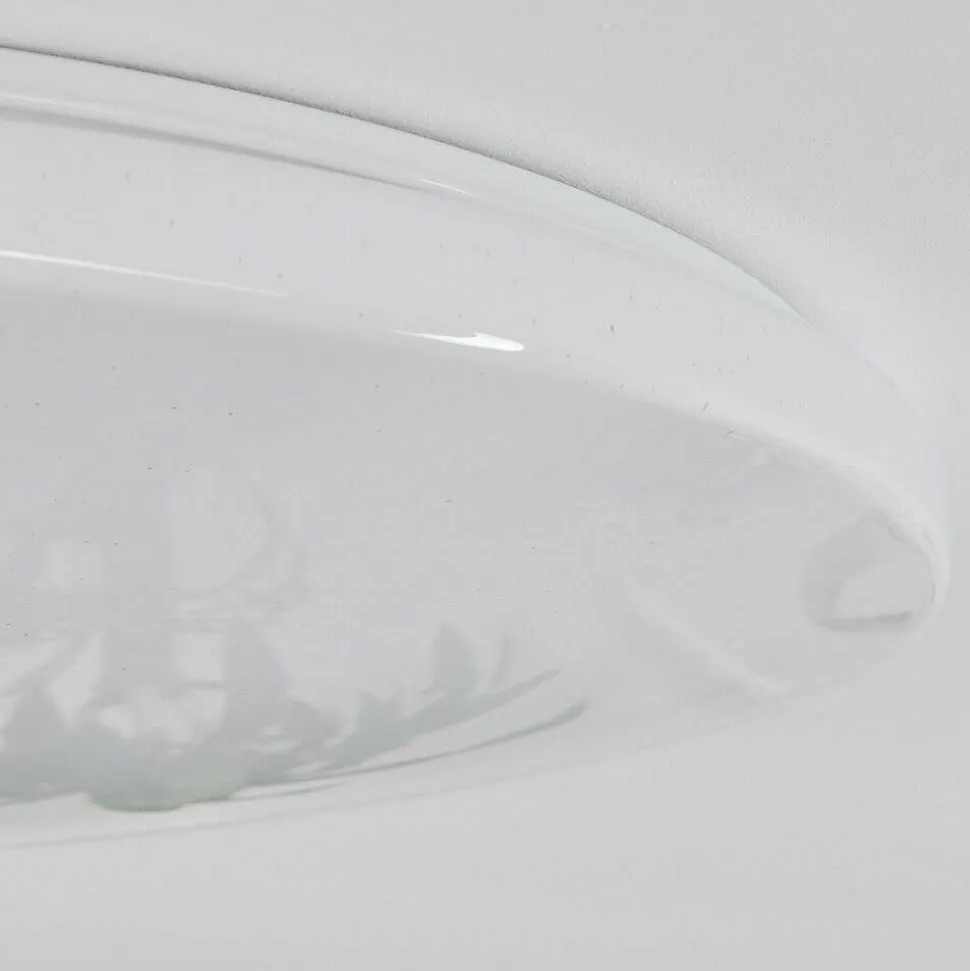 Plafonnier Sweet Led Blanc, 1 Lumiere, Telecommandes