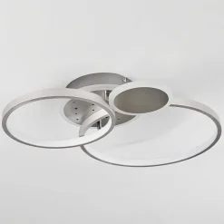 Plafonnier Tagsdorff Led Chrome, Nickel Mat, 1 Lumiere