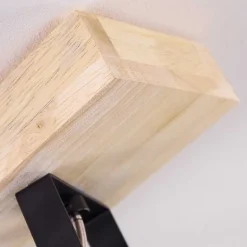 Plafonnier Tina Bois Clair, 4 Lumieres