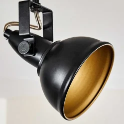 Plafonnier Tina Noir, 2 Lumieres