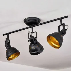 Plafonnier Tita Noir, 3 Lumieres