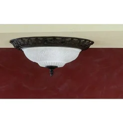 Plafonnier Trio 6102 Brun, Rouille, 2 Lumieres