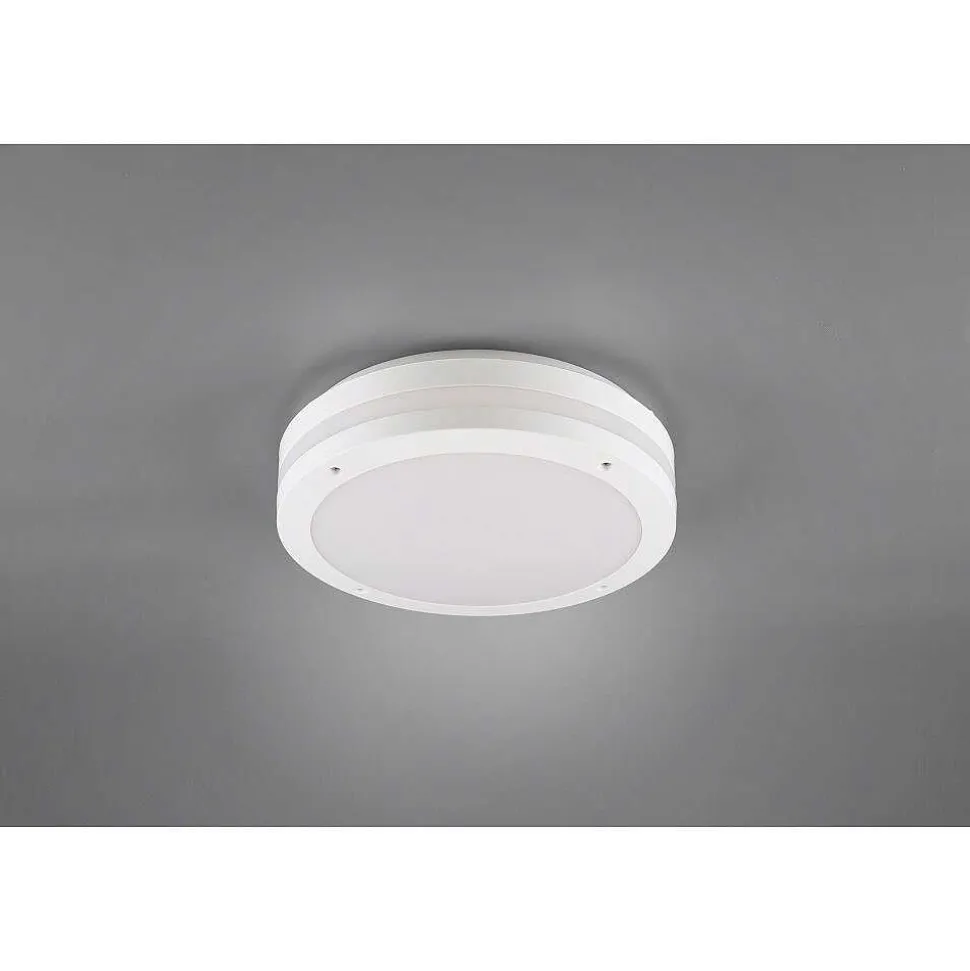 Plafonnier Trio Piave Led Blanc, 1 Lumiere, Detecteur De Mouvement