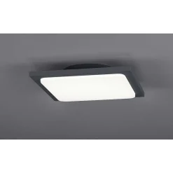 Plafonnier Trio Trave Led Anthracite, 1 Lumiere