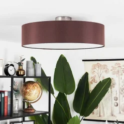 Plafonnier Tveid Nickel Mat, 3 Lumieres