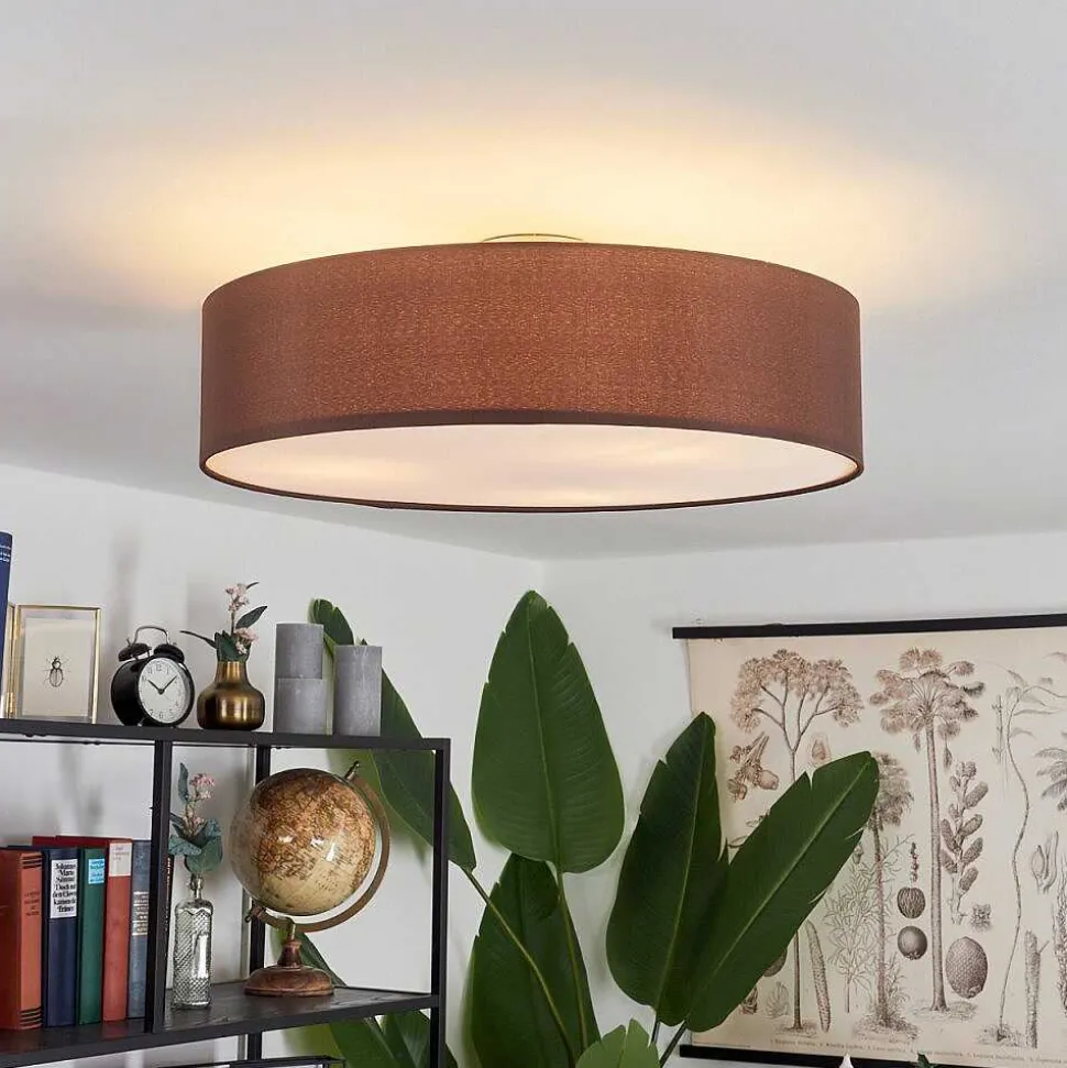 Plafonnier Tveid Nickel Mat, 3 Lumieres