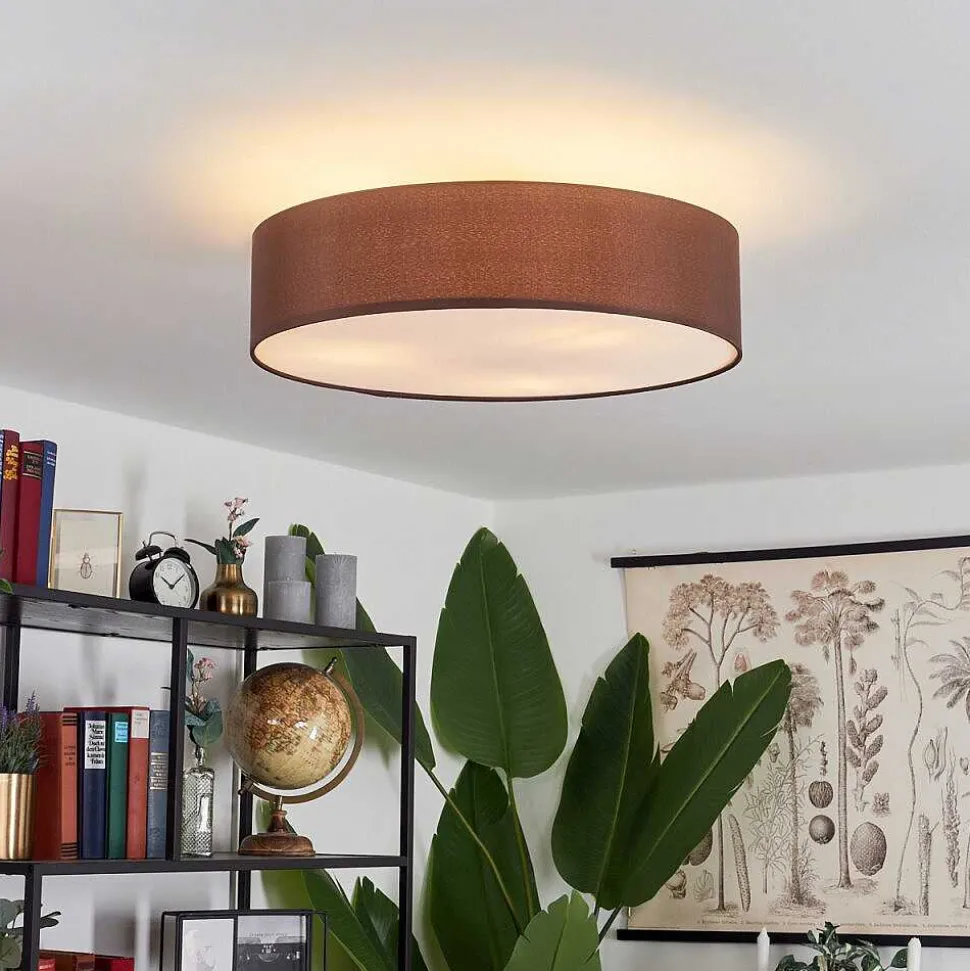 Plafonnier Tveid Nickel Mat, 3 Lumieres