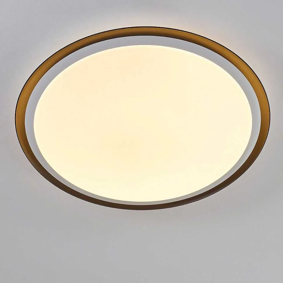 Plafonnier Vejle Led Blanc, 2 Lumieres, Changeur De Couleurs