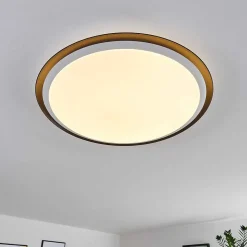 Plafonnier Vejle Led Blanc, 2 Lumieres, Changeur De Couleurs