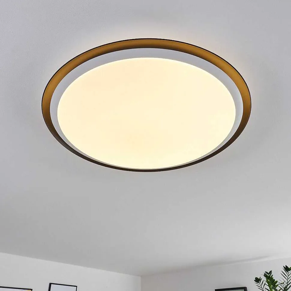 Plafonnier Vejle Led Blanc, 2 Lumieres, Changeur De Couleurs