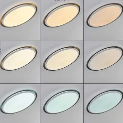 Plafonnier Vejle Led Blanc, 2 Lumieres, Changeur De Couleurs