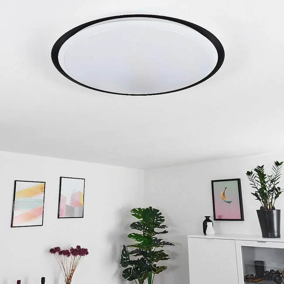 Plafonnier Vejle Led Blanc, 2 Lumieres, Changeur De Couleurs