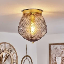 Plafonnier Vera Laiton, 1 Lumiere