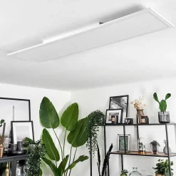 Plafonnier Voisines Led Blanc, 1 Lumiere, Telecommandes