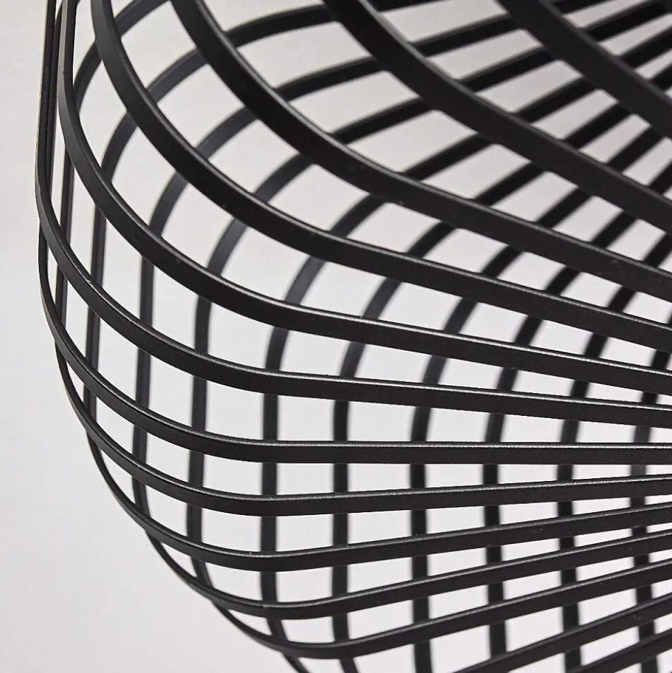 Plafonnier Wemude Noir, 1 Lumiere