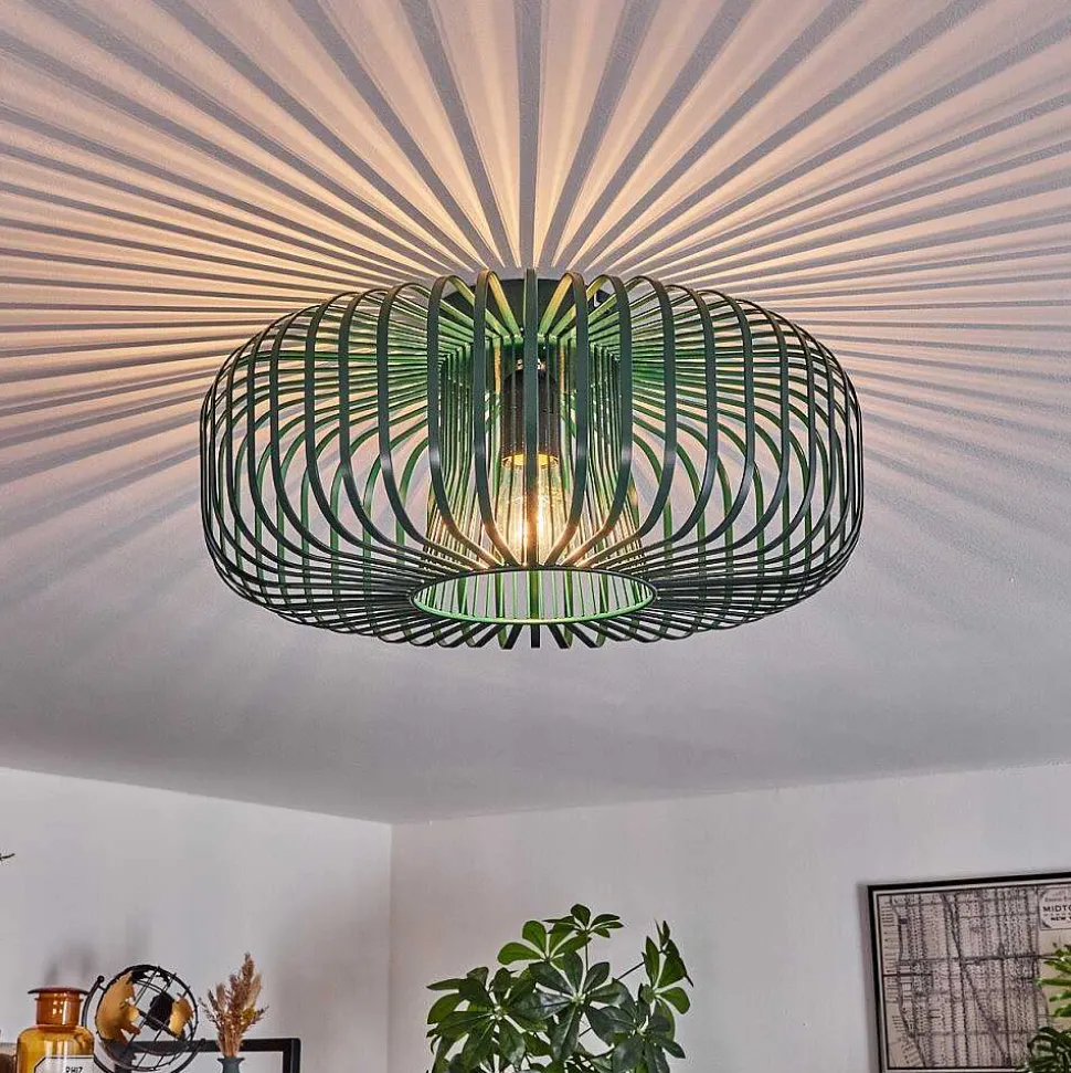 Plafonnier Wemude Vert, 1 Lumiere