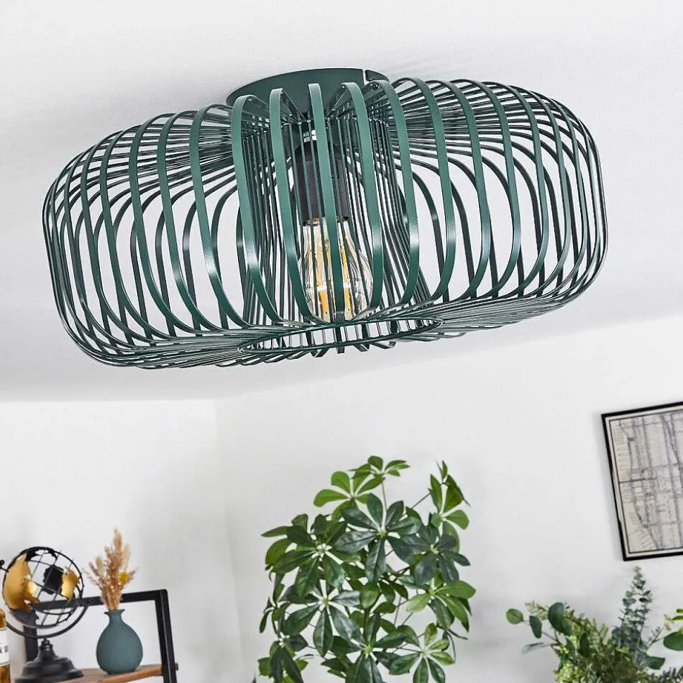 Plafonnier Wemude Vert, 1 Lumiere