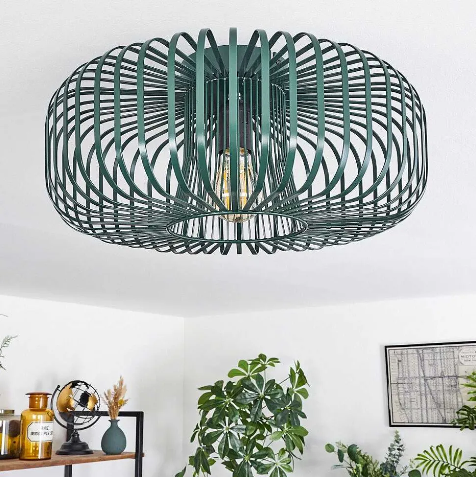 Plafonnier Wemude Vert, 1 Lumiere