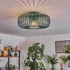 Plafonnier Wemude Vert, 1 Lumiere