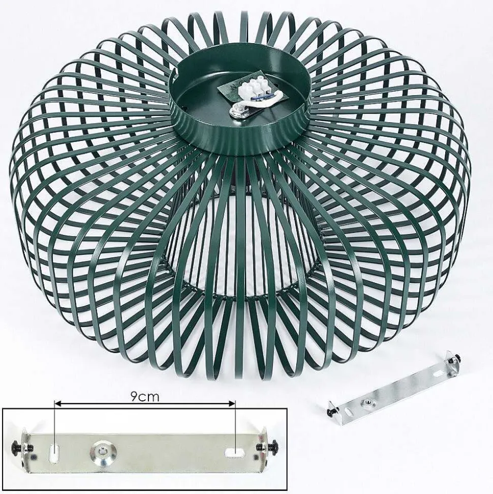 Plafonnier Wemude Vert, 1 Lumiere