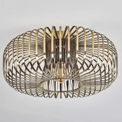 Plafonnier Wemude Vieux Laiton, 1 Lumiere