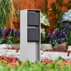 Prises Électriques D\\'Exterieur Reigolil Gris, Noir