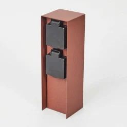 Prises Électriques D\\'Exterieur Abilene Rouille, Noir