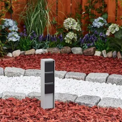 Prises Électriques D\\'Exterieur Reigolil Gris, Noir