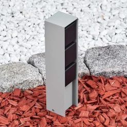 Prises Électriques D\\'Exterieur Reigolil Gris, Noir