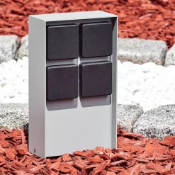 Prises Électriques D\\'Exterieur Reigolil Gris, Noir