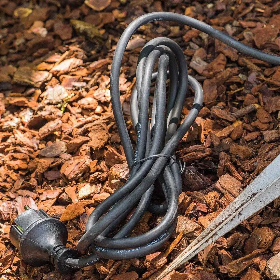 Projecteur De Jardin Pilsen Argente, 1 Lumiere