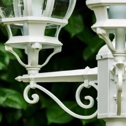 Reverbere Kobe Blanc, 3 Lumieres