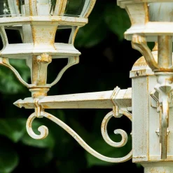 Reverbere Kobe Or, Blanc, 3 Lumieres