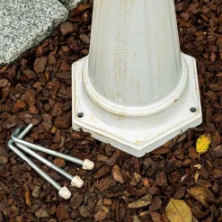 Reverbere Kobe Or, Blanc, 3 Lumieres