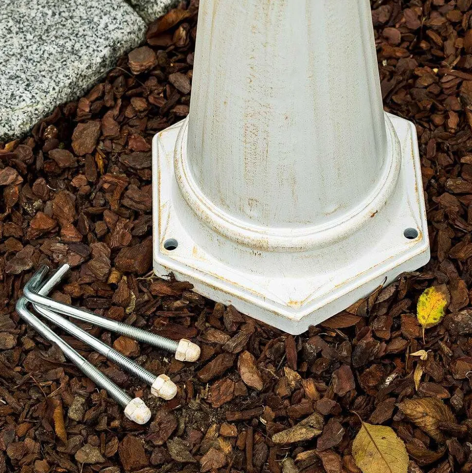 Reverbere Kobe Or, Blanc, 3 Lumieres