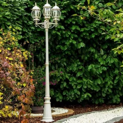 Reverbere Kobe Or, Blanc, 3 Lumieres