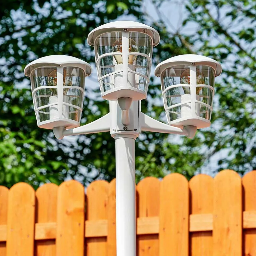 Reverbere Lalwori Blanc, 3 Lumieres