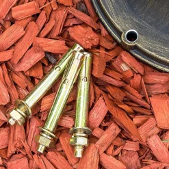 Reverbere Natal Noir Dore, 3 Lumieres