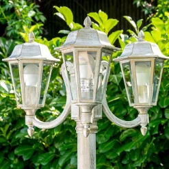 Reverbere Natal Or, Blanc, 3 Lumieres