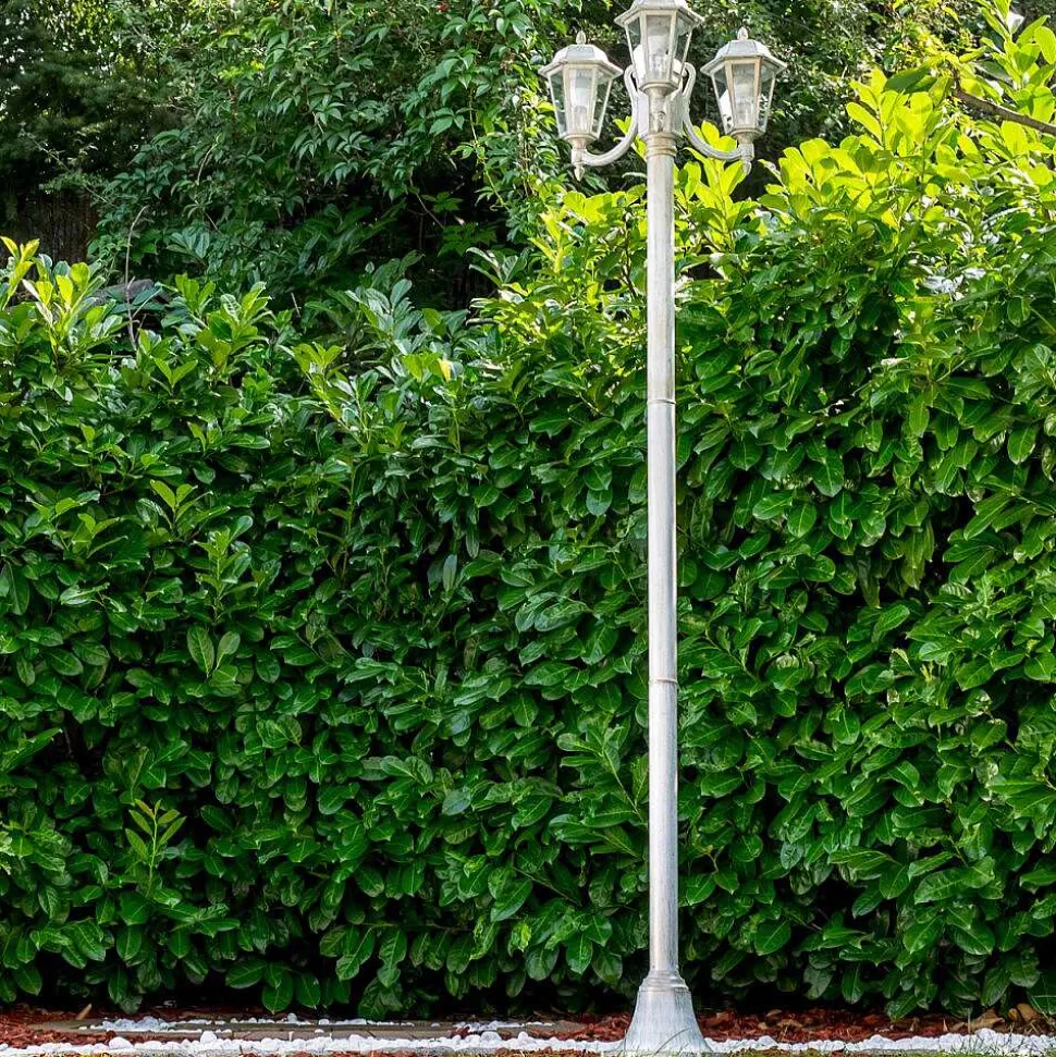 Reverbere Natal Or, Blanc, 3 Lumieres