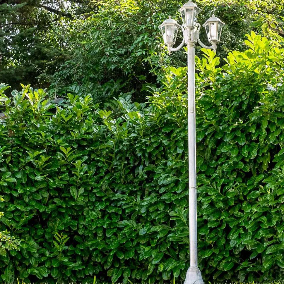 Reverbere Natal Or, Blanc, 3 Lumieres