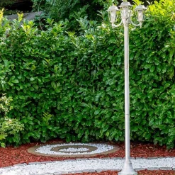 Reverbere Natal Or, Blanc, 3 Lumieres