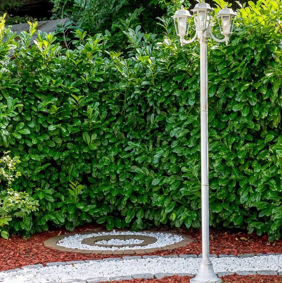 Reverbere Natal Or, Blanc, 3 Lumieres