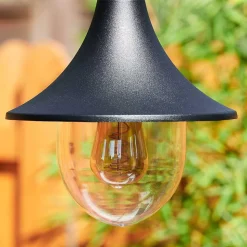 Reverbere Wissembourg Noir, 2 Lumieres